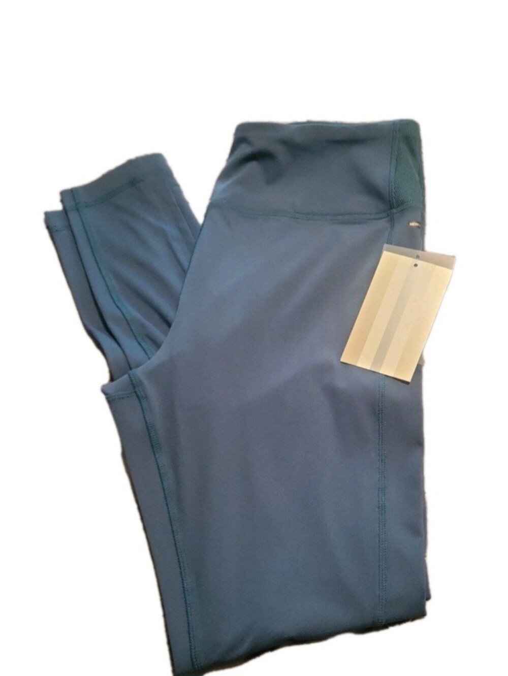 NWT Mondetta Teal Green High Rise Leggings Size L